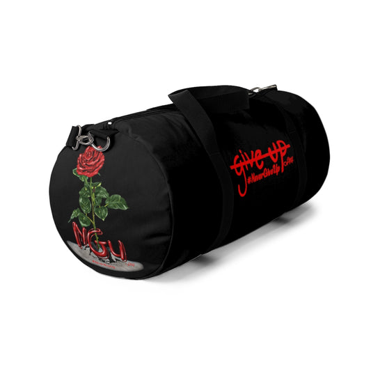 Never Give Up Duffel Bag