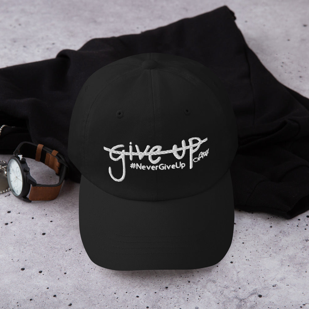 Dad Never Give Up Hat