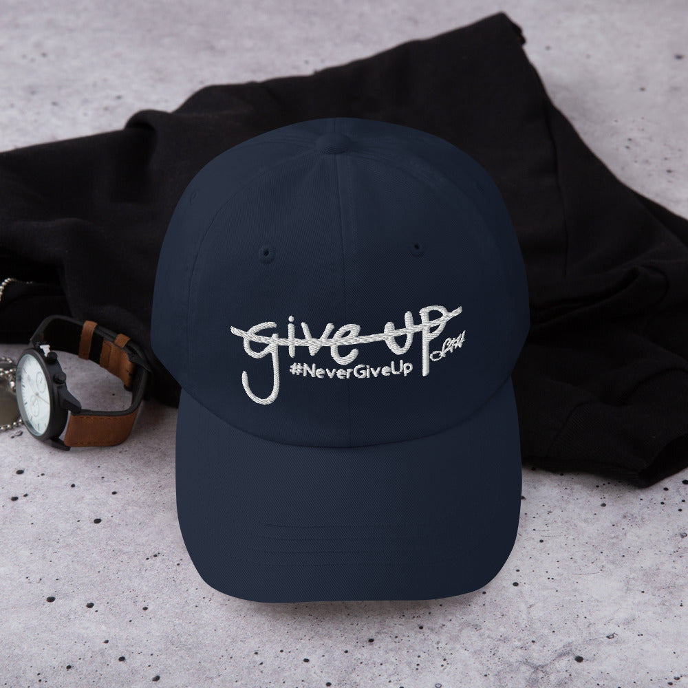 Dad Never Give Up Hat