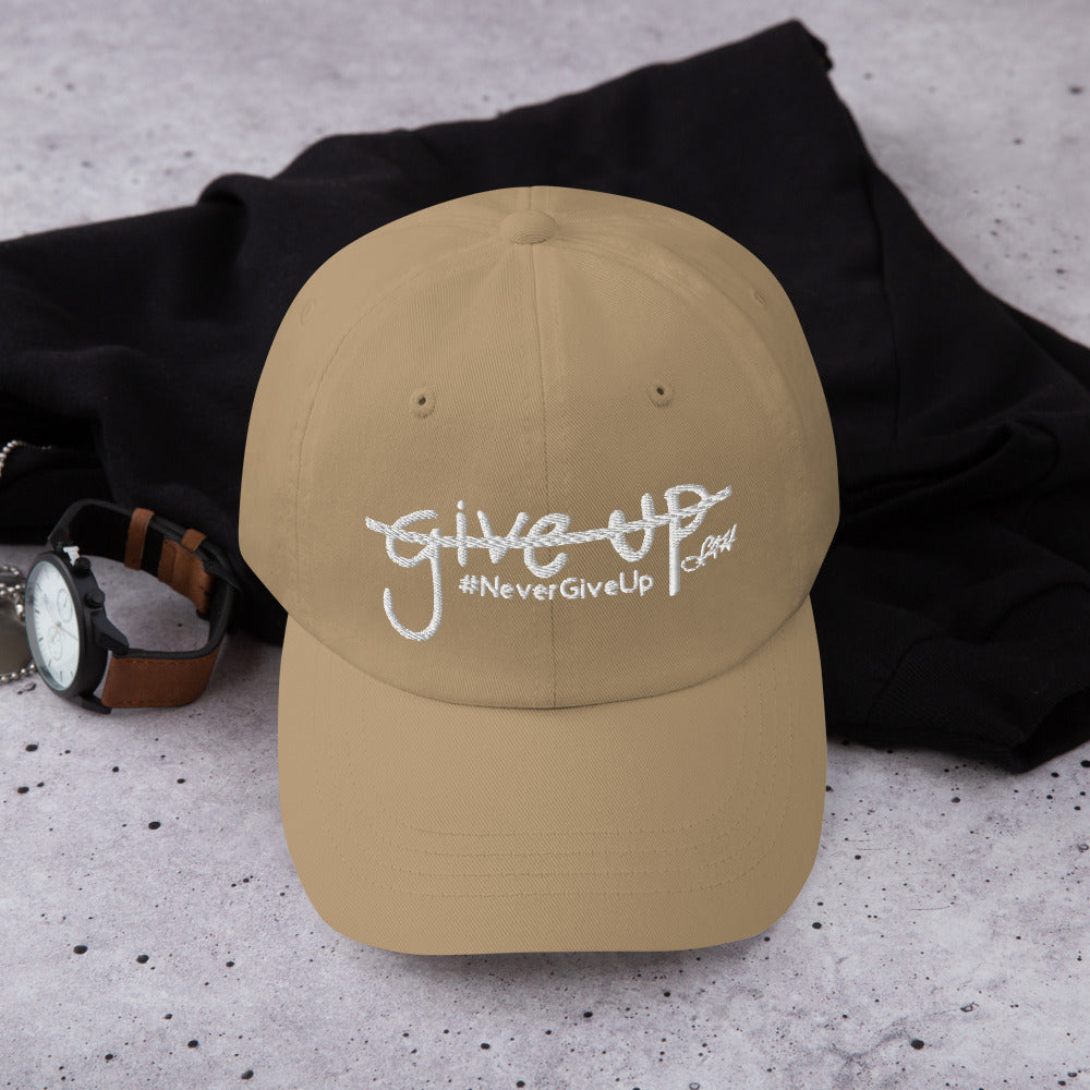 Dad Never Give Up Hat