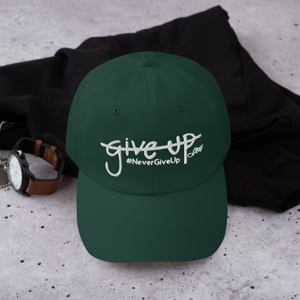 Dad Never Give Up Hat